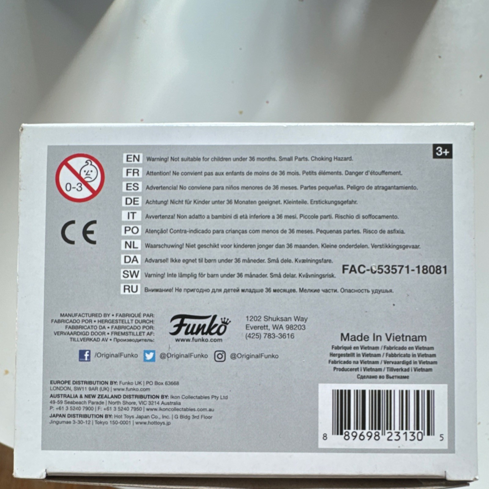 Funko Marvel Black Panther Warrior Falls #274 Bobblehead Pop! Vinyl Figure thumbnail 3