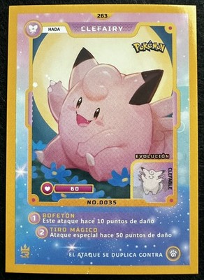 CLEFAIRY - POKEMON MASTER JOURNEY 3R ELEMENTOS CCG