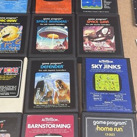 Atari 2600 System Bundle with Console, 37 Games, Joystick, Manuals, and More LOT