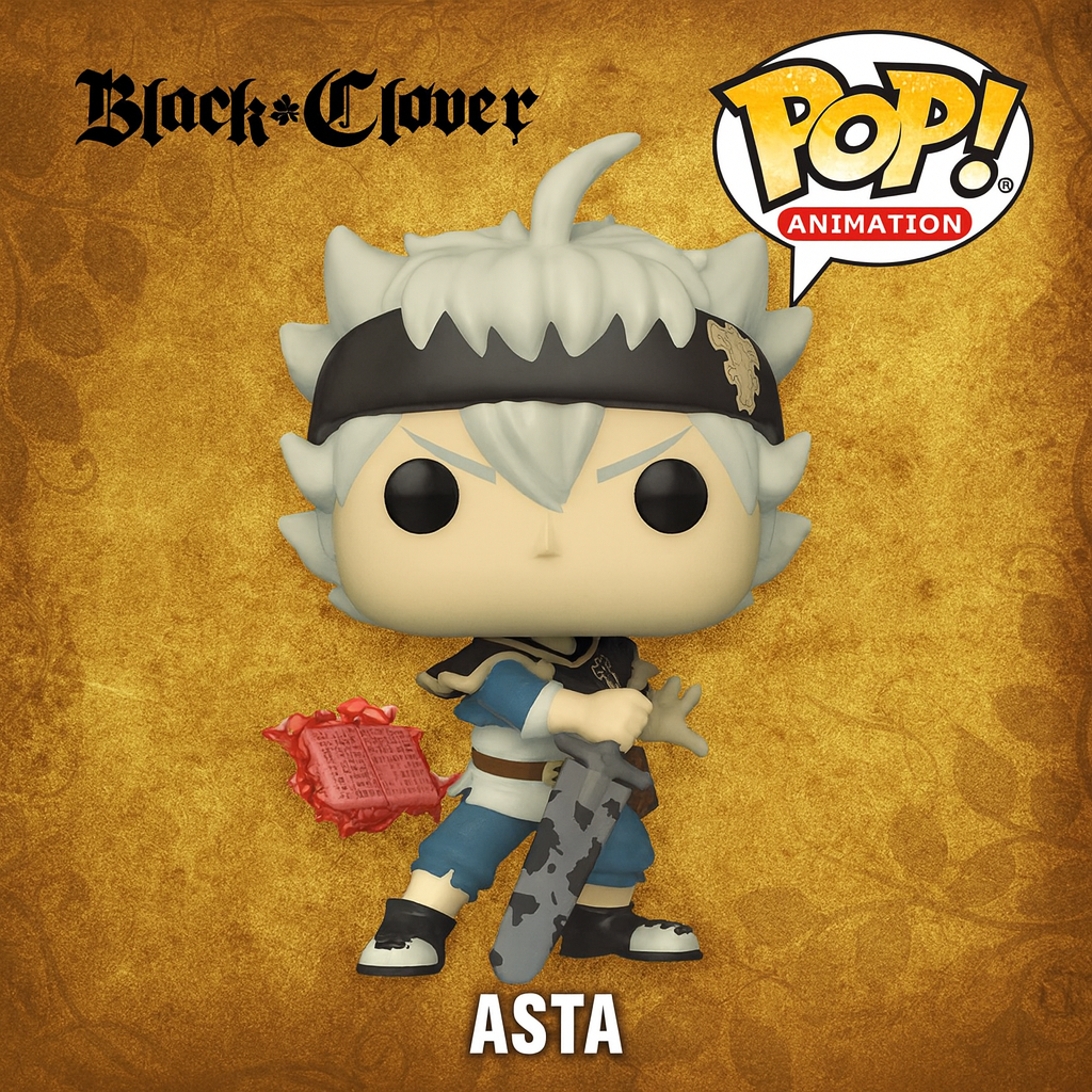 Funko Pop Animation: Black Clover - Asta Vinyl Figure #1099 #59239