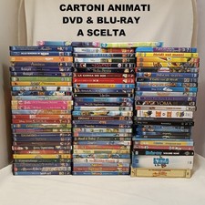 CARTONI ANIMATI DVD BLU-RAY DISNEY PIXAR ANIME FOX WARNER BROS DREAMWORKS