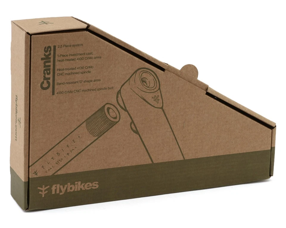 Bielas Flybikes Dolmen II 24 mm (negras planas) Foto 2 de 2