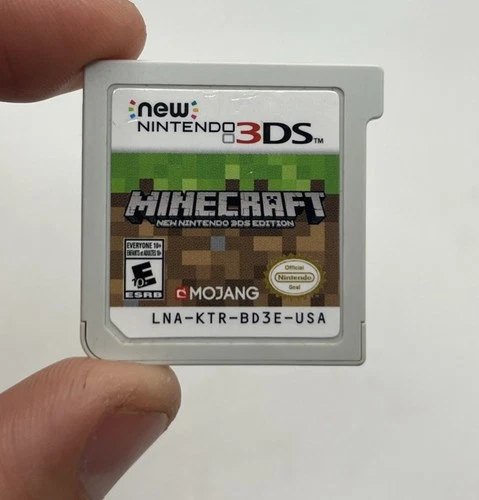 Minecraft New Nintendo 3DS Edition (3DS, 2017) Tested Working Authentic