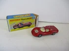 Matchbox Lesney Superfast SF68 Porsche 910- red, CLEAR WINDOWS, boxed