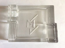 La Mamounia Marrakech Palace Hotel Art Deco Glass Ashtray Morocco & Stationary