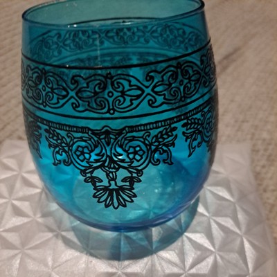 5 liter yello glass tumblers Murano Glass Round Tumblers, Fresca Set of 2, Made in Italy