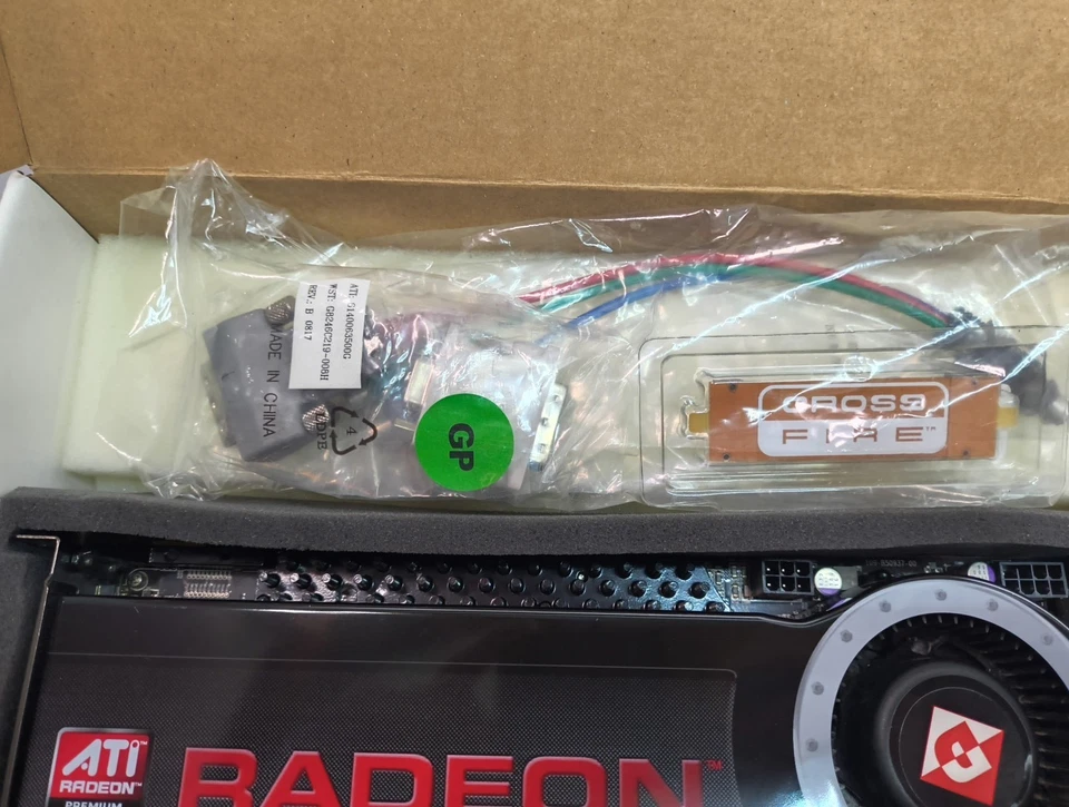 ATI Radeon HD 4870 X2 2GB GDDR5 Dual GPU Graphics Card PN: 102B5090201 - Image 4 of 4