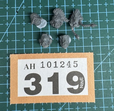 5 Space Wolves Kopf Helm Wolf 40k Bits Heresy Primaris Upgrade Intercessor
