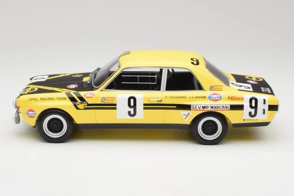 107704609 Opel Commodore A Steinmetz n9 J.Haxhe/P.Toussaint 24h Spa 1970 Minicha - Immagine 3 di 4