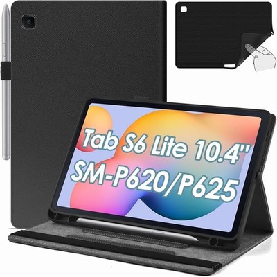 Case for Samsung Galaxy Tab S6 Lite 10.4 Inch, Slim Cover with S Pen Holder