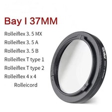 37mm Lens Filter Adapter for Rollei Rolleiflex TLR Film Camera Bay 1 BI-37mm
