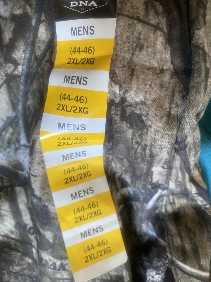 Mossy Oak Tech Shell Hunting Pants, MO. DNA, TP10020 Men's size 44/46 NWT - Image 4 of 4