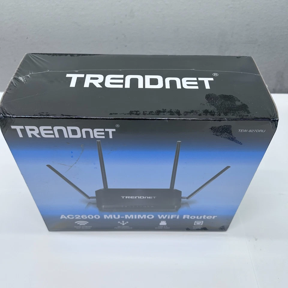 TRENDnet TEW-827DRU, AC2600 MU-MIMO Wireless Gigabit Router, Increase WiFi - Image 2 of 4