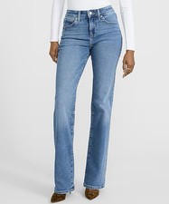Express Bootcut Jeans Light Wash Womens Size 10 NWT