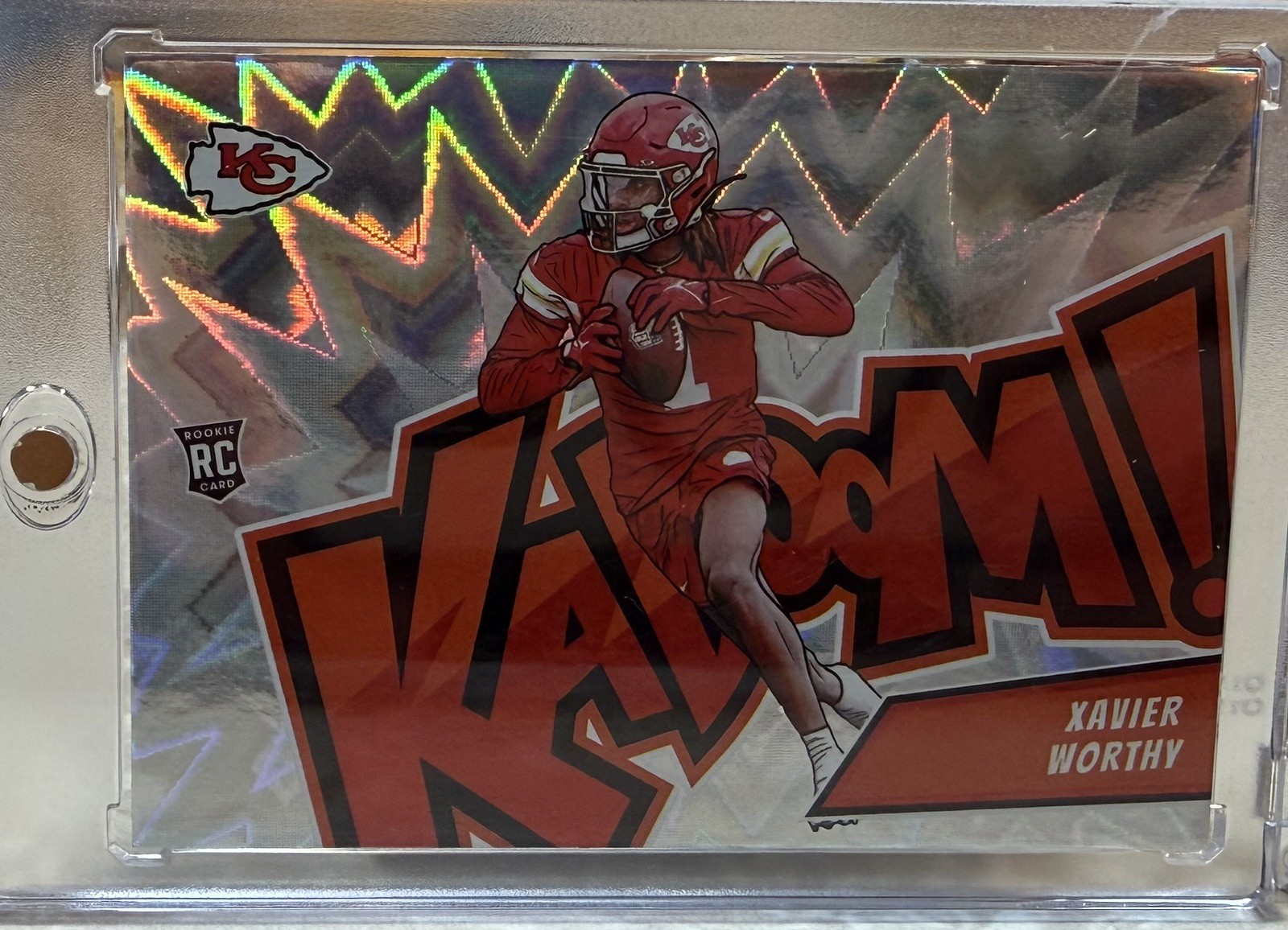 2024 Panini Absolute - Kaboom! Horizontal Xavier Worthy #12 (RC) MINT!!