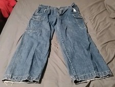 Vintage Zonz Jeans Men JNCO Style Wide Leg Baggy 90s Y2K 34x30