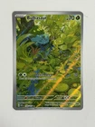Bulbasaur 166/165 Illustration Rare Sv: Scarlet & Violet 151 Holo Pokemon TCG NM