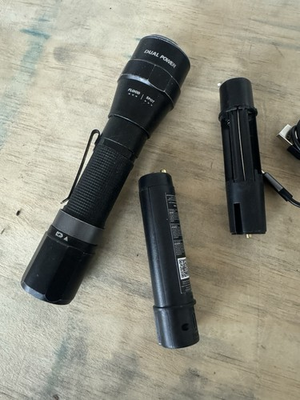 #ad Husky 1800 Lumens Dual Power LED Rechargeable Tactical Focusing Flashlight $14.99