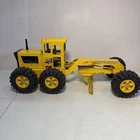Vintage Tonka Road Grader Pressed Steel/Plastic Construction Toy