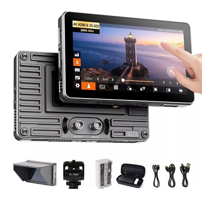 Viltrox DC-X3 6 Zoll 4K 2000Nits SDI HDMI IPS Touchscreen Kamera Feldmonitor