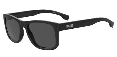 Sunglasses HUGO BOSS 1568/S 807 (IR) BLACK/GREY CALIBER 55