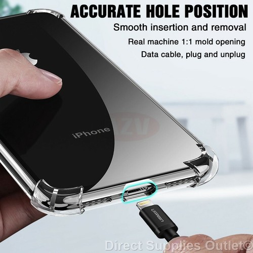 Clear Slim Case Cover For iPhone Shockproof XR X XS MAX 8 7 Plus TPU Transparent - Picture 2 of 12