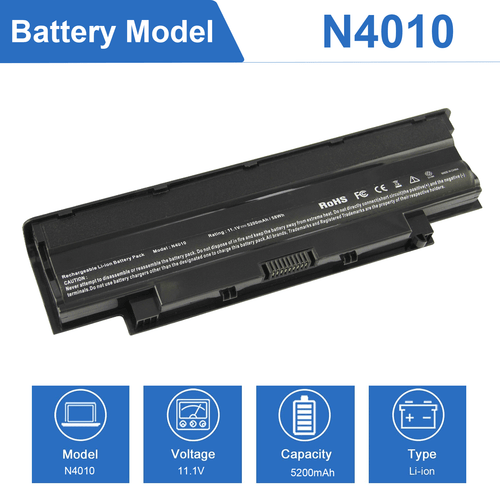 J1KND Battery For Dell Inspiron 14R 4010 N4110 17R N7010D N7110 Vostro 1440 1450 - Picture 2 of 9
