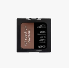COVERGIRL Full Spectrum Matte Ambition All-Day Powder Foundation, Deep Cool 1
