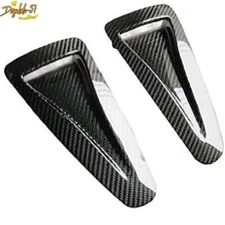 Carbon Fiber Car Hood Scoop Air Vent Duct Inserts Fender For NISSAN R35 GTR New