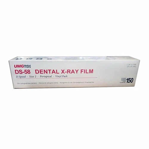 Dental X-Ray Film Adult  Size 2 D Speed 150/Box Vinyl Packing Umg Ds-58