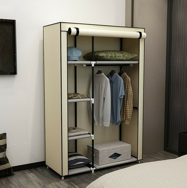 Kids Closet Child Room Organizer Wardrobe Clothes Toys Storage