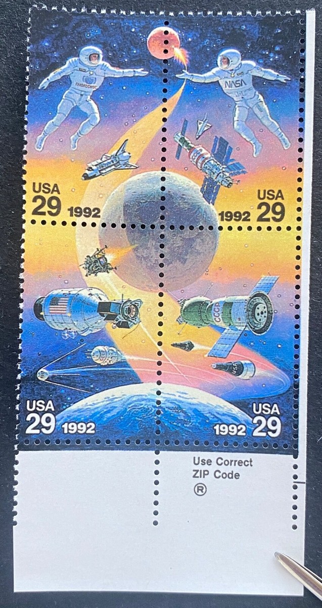 US Stamps, Scott #2631-34 29c Space Accomplishments 