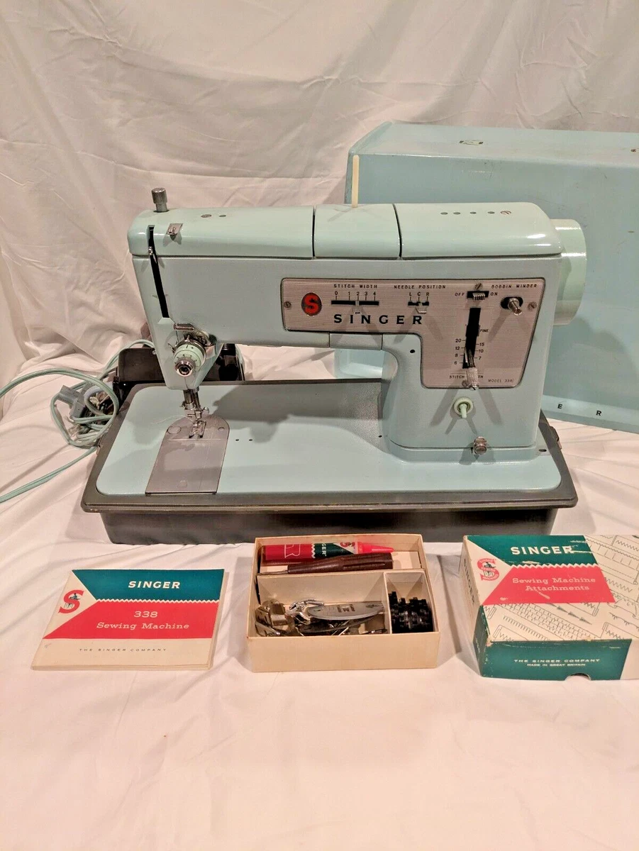 Blue Vintage Original Collectible Sewing Machines | eBay