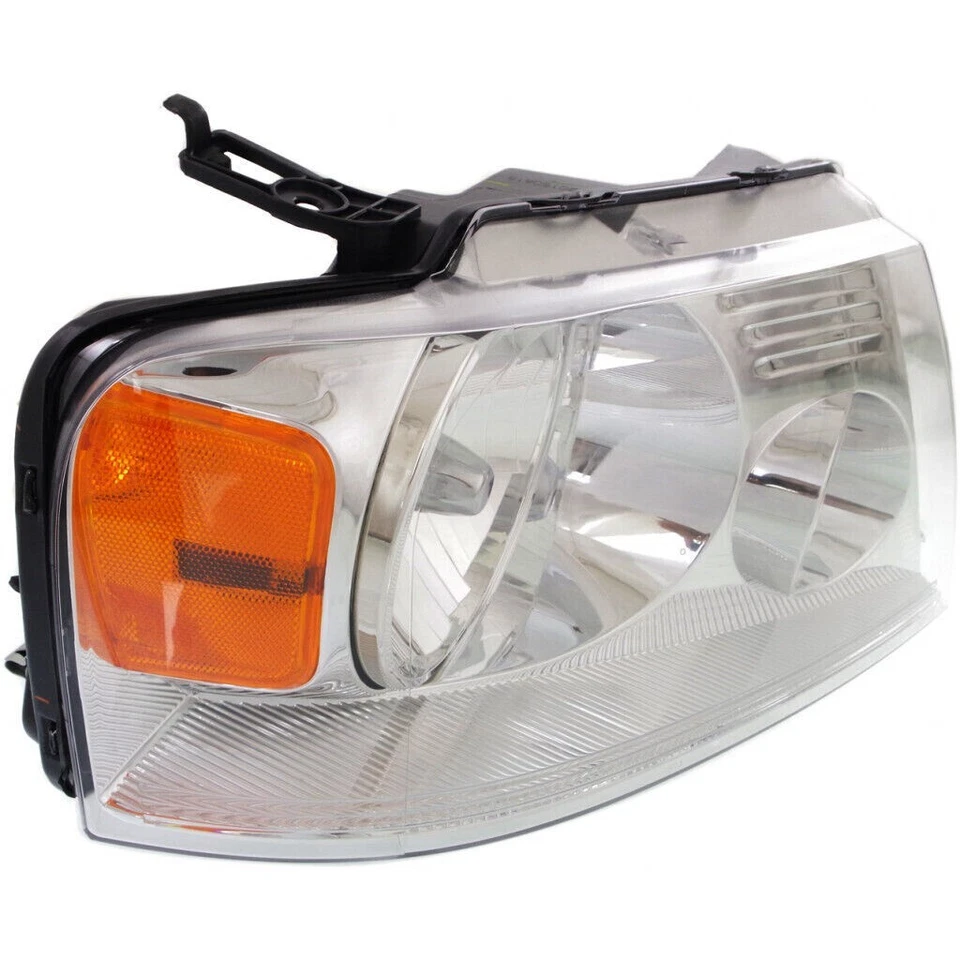 Faro DEPO para Ford F-150 2004-2008 con moldura cromada lado del pasajero FO2503201 Foto 2 de 4