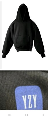 Gap Yeezy Yzy Kids 5/6 Hoodie BLACK Kanye west Authentic nwt Small Deadstock 
