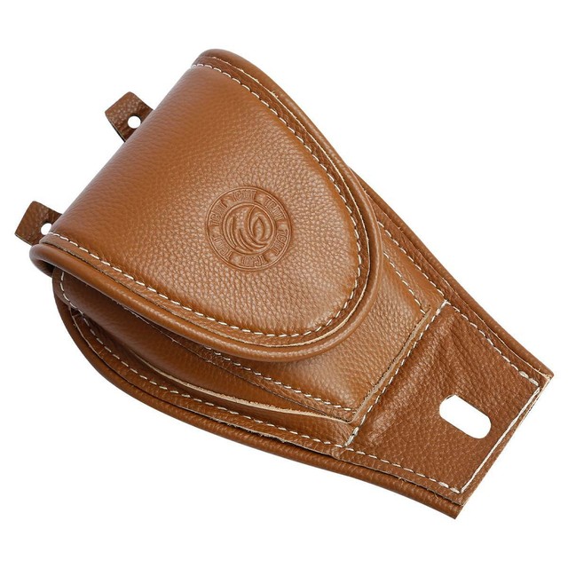 Tan Leather Tank Pouch For Indian Chief Vintage Chieftain Roadmaster