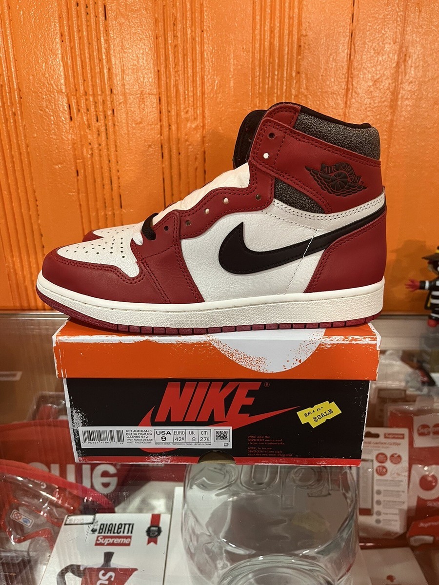 Size 9 - Jordan 1 Retro High OG Chicago Lost & Found Reimagine | eBay