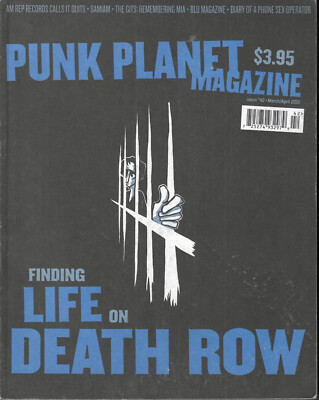 Punk Planet (USA) - Issue 42: March-April 2001 Cover: Finding Life On Death Row