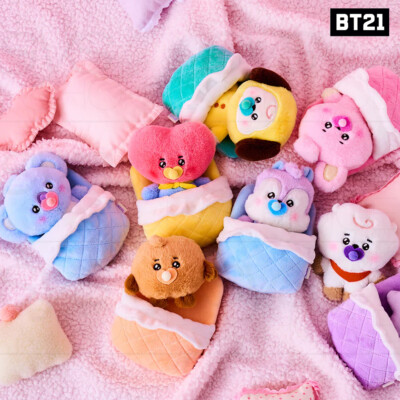 BTS BT21 Official Goods NEWBORN BABY Doll + Tracking Number | eBay