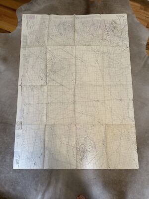 Vintage Map PACIFIC OCEANIA  GLC-7N 9th Edition 5/1966 57 x41  USAF NAV CHART