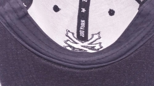 Zoo York Hat Snapback Cap Adjustable Strap Back Black Gray Hat Elephant Print - Picture 8 of 10