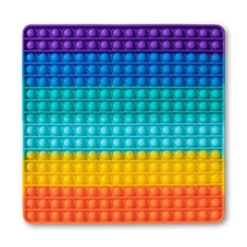 Large 256 Push Pop Bubble Square, Fidget Sensory Square Stress Relief Toy
