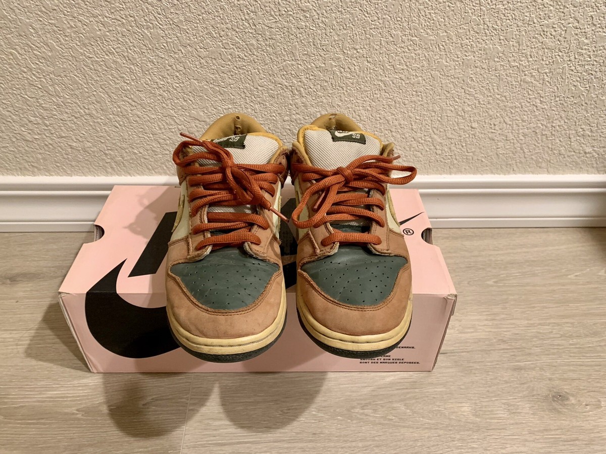 T*A様 Nike Dunk SB Low Vapour Mineral Yel 2005 Nike SB Dunk Low 'Vapour Mineral Yellow' Men's 10.5 US