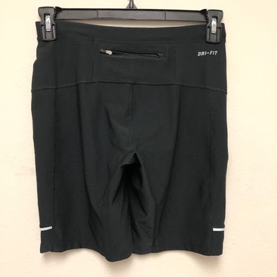 Nike Dri-Fit Running Shorts L Back Zip 