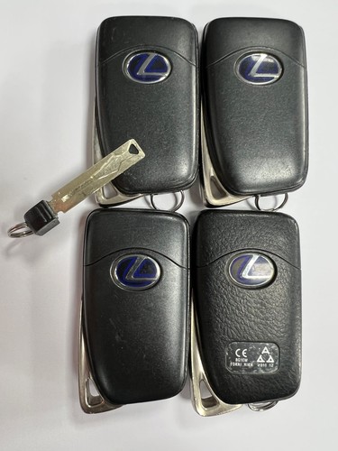 4 X GENUINE LEXUS 3 BUTTON REMOTE SMART KEY FOB TESTED JOBLOT TOKAI RIKA BG1EW ! - Picture 3 of 3