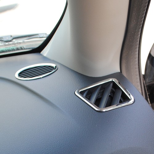 4Pcs Dashboard Pillar Air Vent Cover Trim Set For Jeep Patriot Compass 2011-2017 - Foto 6 di 19
