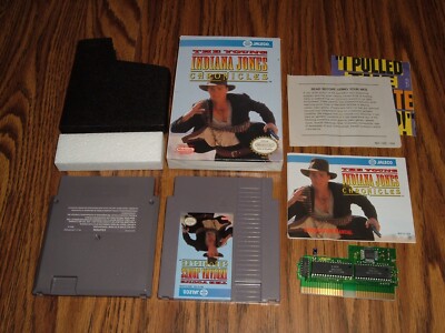 The Young Indiana Jones Chronicles NES Nintendo Entertainment System COMPLETE