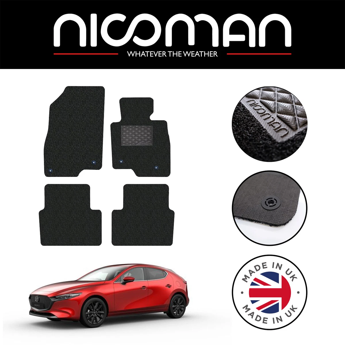 2005 mazda 3 floor mats online