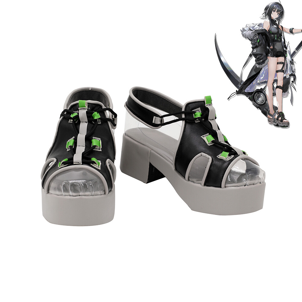 Arknights La pluma zapatos con cosplay botas de mujer