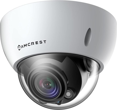 Amcrest 4K 8MP Varifocal POE IP Security Camera IP8M-VD2793EW White Optical Zoom